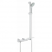Термостатический смеситель для душа GROHE Grohtherm 1000 Cosmopolitan New с душевым гарнитуром (штанга 900 мм), хром (34321002) — фото, характеристики, купить в MAKHACHKALA-CLIMBO