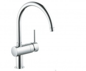 Смеситель для кухни GROHE Minta с выдвижным C-изливом и ограничением расхода воды, 3291800E — фото, характеристики, купить в MAKHACHKALA-CLIMBO