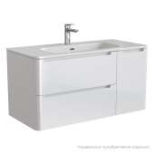 Тумба подвесная, белый, 100 см, Edifice, IDDIS, EDI10W1i95. Подходит умывальник 0101000i28 — фото, характеристики, купить в MAKHACHKALA-CLIMBO