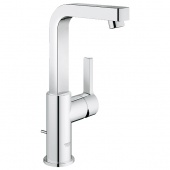 Смеситель для раковины GROHE Lineare с донным клапаном и высоким изливом, 23296000 — фото, характеристики, купить в MAKHACHKALA-CLIMBO