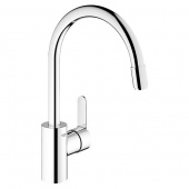 Смеситель для кухни GROHE Eurostyle Cosmopolitan с выдвижным изливом, 31126002 — фото, характеристики, купить в MAKHACHKALA-CLIMBO