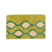 Коврик для ванной комнаты, 50*80 см, акрил, Curved Lines, green, IDDIS, 402A580I12 — фото, характеристики, купить в MAKHACHKALA-CLIMBO