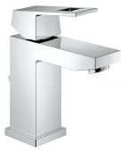 Смеситель для раковины GROHE Eurocube с донным клапаном и ограничением расхода воды, 2312700E — фото, характеристики, купить в MAKHACHKALA-CLIMBO
