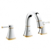 Смеситель для раковины GROHE Grandera с донным клапаном и низким изливом, 20417IG0 — фото, характеристики, купить в MAKHACHKALA-CLIMBO