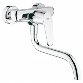 Смеситель для кухни GROHE Eurodisc Cosmopolitan, настенный с низким изливом, 33772002 — фото, характеристики, купить в MAKHACHKALA-CLIMBO