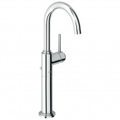 Смеситель для раковины GROHE Atrio C с донным клапаном, свободностоящий, 32647001 — фото, характеристики, купить в MAKHACHKALA-CLIMBO