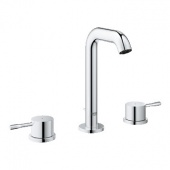 Смеситель для раковины GROHE Essence+  с донным клапаном и низким изливом, 20296001 — фото, характеристики, купить в MAKHACHKALA-CLIMBO