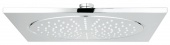Верхний душ GROHE Rainshower F-series, 254х254 мм, шаровый шарнир, 27271000 — фото, характеристики, купить в MAKHACHKALA-CLIMBO