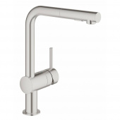 Смеситель для кухни GROHE Minta, суперсталь (30274DC0) — фото, характеристики, купить в MAKHACHKALA-CLIMBO