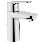 Смеситель для раковины GROHE BauEdge с донным клапаном, 23328000 — фото, характеристики, купить в MAKHACHKALA-CLIMBO