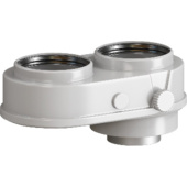 RCA-0880-250000 Адаптер моноблочный переход с D60/100 на 80/80 конденсационный — фото, характеристики, купить в MAKHACHKALA-CLIMBO