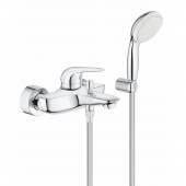 Смеситель для ванны GROHE Eurostyle New Solid с душевым набором, хром (2372930A) — фото, характеристики, купить в MAKHACHKALA-CLIMBO