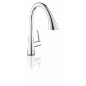 Смеситель для кухни GROHE Zedra Touch cенсорный однорычажный, хром (30219002) — фото, характеристики, купить в MAKHACHKALA-CLIMBO