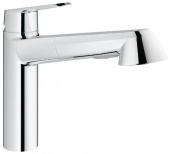 Смеситель для кухни GROHE Eurodisc Cosmopolitan с выдвижной лейкой, 32257002 — фото, характеристики, купить в MAKHACHKALA-CLIMBO