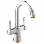 Смеситель для раковины GROHE Grandera с донным клапаном и поворотным изливом, 21107IG0 — фото, характеристики, купить в MAKHACHKALA-CLIMBO