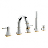 Смеситель для ванны GROHE Grandera с душевым гарнитуром, 19919IG0 — фото, характеристики, купить в MAKHACHKALA-CLIMBO