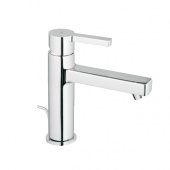Смеситель для раковины GROHE Lineare с донным клапаном и средним изливом, 23443000 — фото, характеристики, купить в MAKHACHKALA-CLIMBO