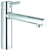 Смеситель для кухни GROHE Concetto со средним изливом для монтажа перед окном, 31210001 — фото, характеристики, купить в MAKHACHKALA-CLIMBO