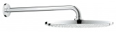 Верхний душ с кронштейном GROHE Rainshower Cosmopolitan Metal, диаметр 310 мм, с ограничением расхода воды, 26066000 — фото, характеристики, купить в MAKHACHKALA-CLIMBO