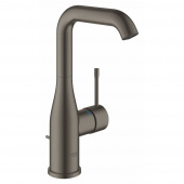 Смеситель для раковины GROHE Essence New с донным клапаном, L-Size, темный графит матовый (32628AL1) — фото, характеристики, купить в MAKHACHKALA-CLIMBO