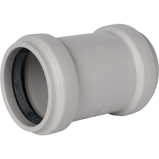 Муфта ремонтная канализационная бесшумная STOUT D58 — фото, характеристики