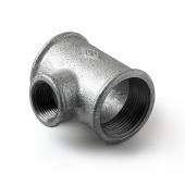 BRENNEN Тройник редукционный внутренняя резьба, оцинкованный 1X3/4 — фото, характеристики, купить в MAKHACHKALA-CLIMBO
