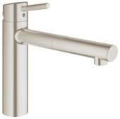 Смеситель для кухни GROHE Concetto с выдвижным изливом, 31129DC1 — фото, характеристики, купить в MAKHACHKALA-CLIMBO