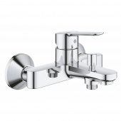 Смеситель для ванны GROHE BauEdge, настенный монтаж (23605000) — фото, характеристики, купить в MAKHACHKALA-CLIMBO