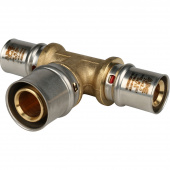 STOUT Тройник переходной 20х26х20 для металлопластиковых труб прессовой (SFP-0005-202620) — фото, характеристики, купить в MAKHACHKALA-CLIMBO