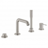 Смеситель GROHE Essence New для ванны на 4 отверстия, суперсталь (19578DC1) — фото, характеристики, купить в MAKHACHKALA-CLIMBO