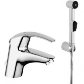 Смеситель для раковины GROHE Eurosmart с цепочкой и гигиеническим душем, 23124000 — фото, характеристики, купить в MAKHACHKALA-CLIMBO