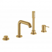 Смеситель для ванны GROHE Essence New с душевым гарнитуром и изливом, холодный рассвет матовый (19578GN1) — фото, характеристики, купить в MAKHACHKALA-CLIMBO