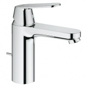 Смеситель для раковины GROHE Eurosmart Cosmopolitan с донным клапаном и энергосберегающим картриджем, средний излив, 2339600E — фото, характеристики, купить в MAKHACHKALA-CLIMBO