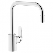 Смеситель для кухни GROHE Eurodisc Cosmopolitan с выдвижным изливом, 31122002 — фото, характеристики, купить в MAKHACHKALA-CLIMBO