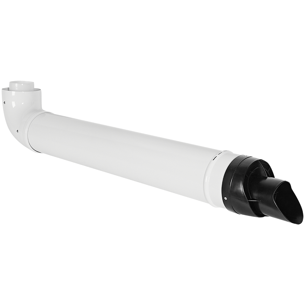 Комплект дымохода конденсационный ROMMER D80/125, L800 — фото, характеристики