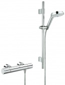 Термостат для душа GROHE Grohtherm 3000 Cosmopolitan с душевым гарнитуром, 34275000 — фото, характеристики, купить в MAKHACHKALA-CLIMBO