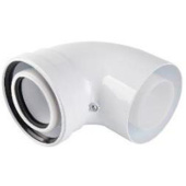RCA-8610-010090 Отвод конденсационный угол 90гр. D60/100 — фото, характеристики, купить в MAKHACHKALA-CLIMBO