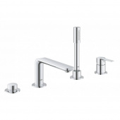 Смеситель для ванны GROHE Lineare New на 4 отверстия с душевым гарнитуром, хром (19577001) — фото, характеристики, купить в MAKHACHKALA-CLIMBO