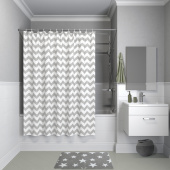 B07P118i11 Штора для ванной комнаты, коллекция Basic — фото, характеристики, купить в MAKHACHKALA-CLIMBO