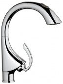 Смеситель для кухни GROHE K4 с выдвижным изливом/лейкой, 33782000 — фото, характеристики, купить в MAKHACHKALA-CLIMBO
