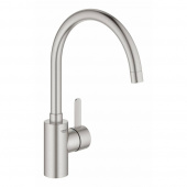 Смеситель для кухни GROHE Eurosmart Cosmopolitan, высокий излив, суперсталь (32843DC2) — фото, характеристики, купить в MAKHACHKALA-CLIMBO
