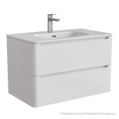 Тумба подвесная, белый, 80 см, Edifice,  IDDIS, EDI80W0i95. Подходит умывальник 0108000i28 — фото, характеристики, купить в MAKHACHKALA-CLIMBO
