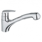 Смеситель для кухни GROHE Eurodisc с выдвижным изливом, 32257001 — фото, характеристики, купить в MAKHACHKALA-CLIMBO