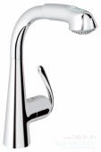 Смеситель для кухни GROHE Zedra с выдвижным изливом/лейкой, 32553000 — фото, характеристики, купить в MAKHACHKALA-CLIMBO