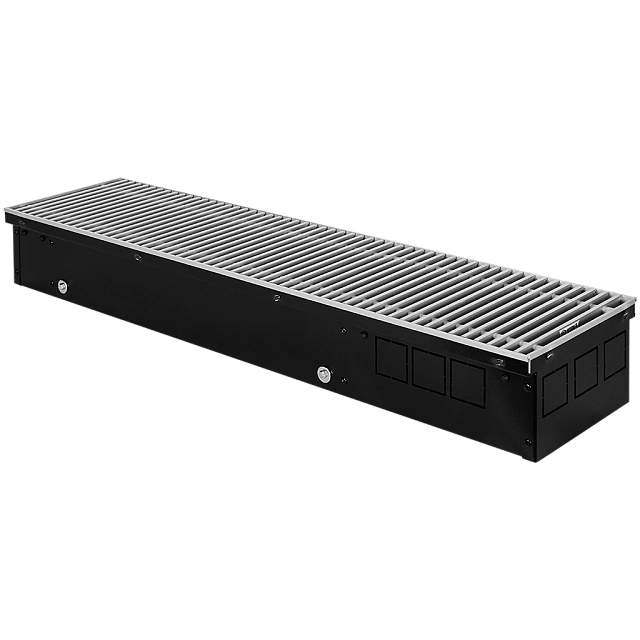 Внутрипольный конвектор STOUT SCN-1100 110х190х800 (Решётка роликовая) правое подключение — фото, характеристики