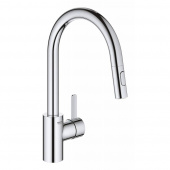 Смеситель для кухни GROHE Eurosmart Cosmopolitan, высокий излив, хром (31481001) — фото, характеристики, купить в MAKHACHKALA-CLIMBO