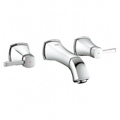 Смеситель для раковины GROHE Grandera (верхняя монтажная часть, вынос 177 мм), 20414000 — фото, характеристики, купить в MAKHACHKALA-CLIMBO