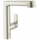 Смеситель для кухни GROHE K7 с выдвижным изливом, 32176DC0 — фото, характеристики, купить в MAKHACHKALA-CLIMBO