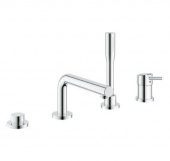 Смеситель для ванны GROHE Concetto с душевым гарнитуром (на бортик ванны), 19576001 — фото, характеристики, купить в MAKHACHKALA-CLIMBO