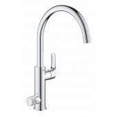 Смеситель для кухни GROHE Blue Pure Eurosmart с функцией очистки водопроводной воды, хром (31722000) — фото, характеристики, купить в MAKHACHKALA-CLIMBO